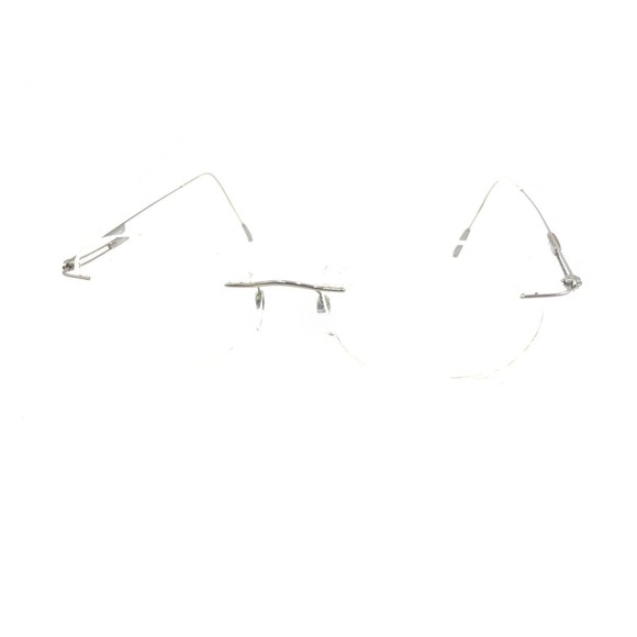 Silhouette 7534 10 6075 Titanium Silver Rimless Eyeglasses Frames 21 140 Austria - Picture 8 of 12